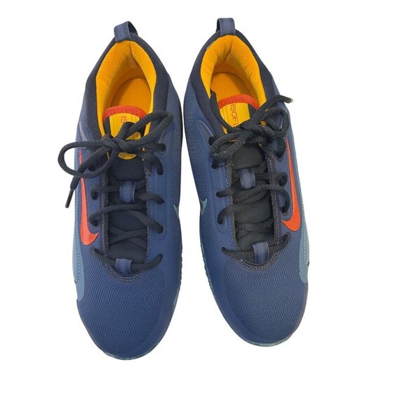NEW! Nike ISoFly Big Kids Basketball Shoes Mystic Blue Sneakers Shoes Size 7 7Y - Picture 5 of 9